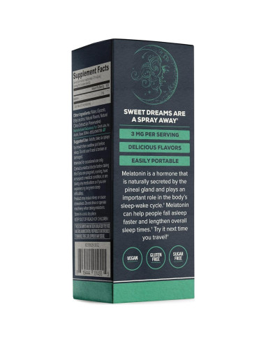 Spray de Melatonina ONNIT 3mg 29.57ml Sabor Menta