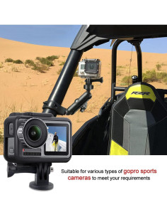 Soporte de Cámara Off Road MAIKER para UTV ATV 360 Negro 2