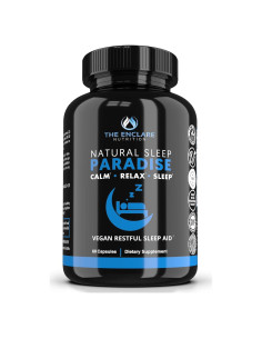 Suplemento Natural para Dormir Enclare 10mg Melatonina 60ct