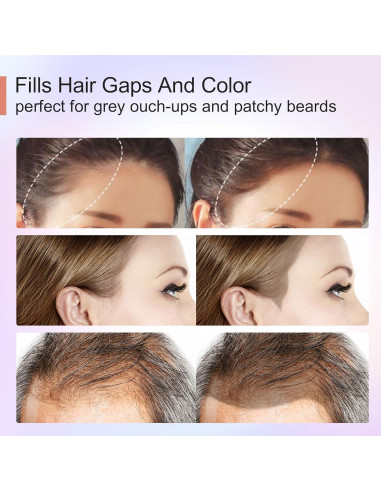 Polvo Cubridor de Raíces Acomler 4g Castaño Claro - Canas