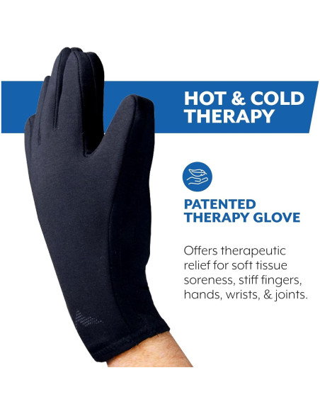 Guante Térmico Frío/Calor Brownmed Polar Ice - Terapia Artritis