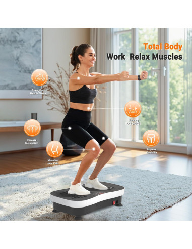 Máquina de Ejercicio Placa de Vibración TODO 2023 con Control Remoto