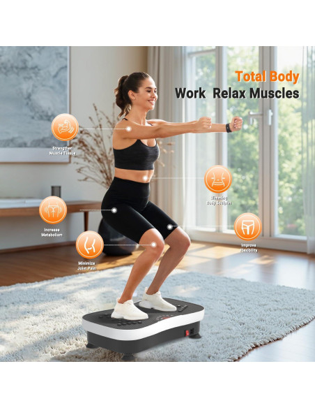 Máquina de Ejercicio Placa de Vibración TODO 2023 con Control Remoto