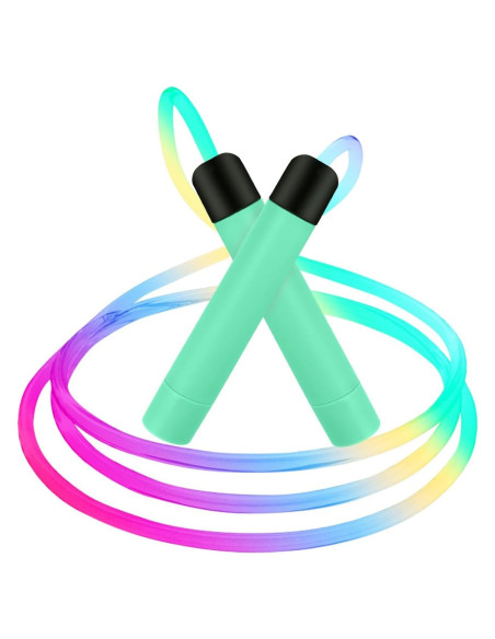 Cuerda de Salto LED Ajustable Brokensnatch 2.8m Verde