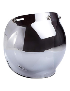 Escudo de burbuja ahumado Chern Yueh 3 botones espejo cromado