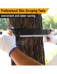 Cuchillo de Tira Beendou 20.32 cm Curvado para Madera Dura 2