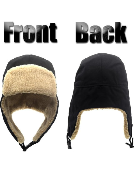 Gorro de Piloto Vintage Cuhubyup con Gafas y Orejeras