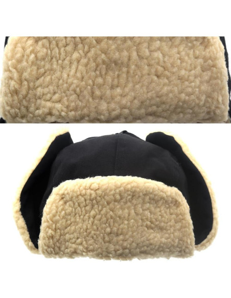 Gorro de Piloto Vintage Cuhubyup con Gafas y Orejeras