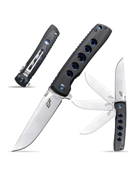 Cuchillo Plegable Eafengrow EF27 Acero D2 Mango G10 20.8 cm