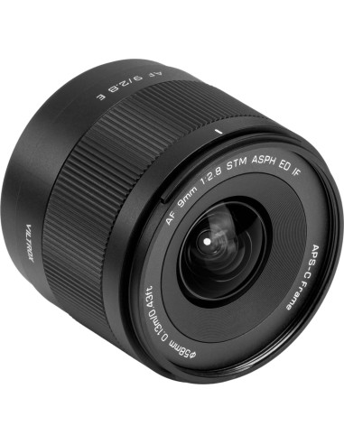 Lente VILTROX 9mm F2.8 E para Sony E, Gran Angular APS-C