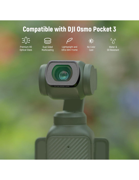 Juego de Filtros ND Magnéticos NEEWER para DJI Osmo Pocket 3