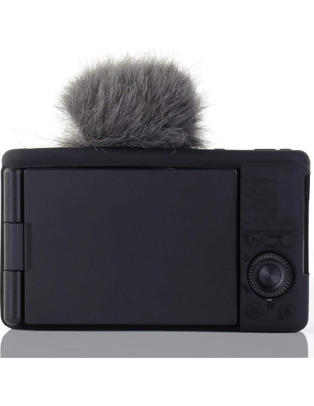 Funda protectora para cámara Sony ZV-1 - Silicona negra