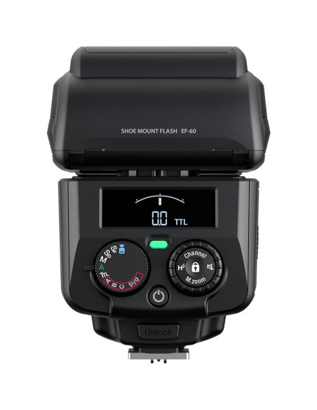 Flash de Zapata Inalámbrico Fujifilm EF-60 Negro