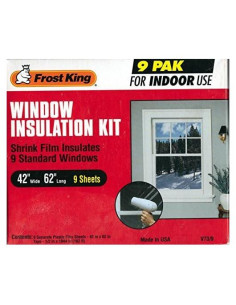 Kit de Ventana de Película Retráctil Frost King 106.68x157.48 cm