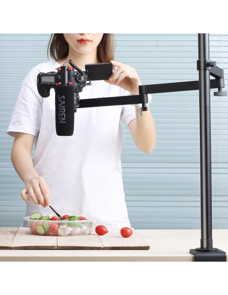 Soporte de escritorio para cámara ULANZI ULS01 con brazo flexible