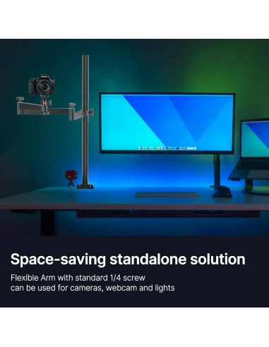 Soporte de escritorio para cámara ULANZI ULS01 con brazo flexible
