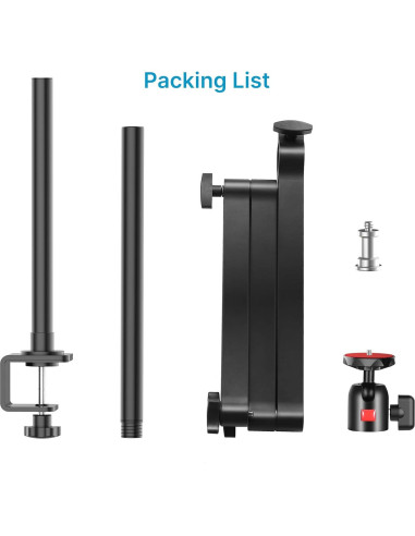 Soporte de escritorio para cámara ULANZI ULS01 con brazo flexible