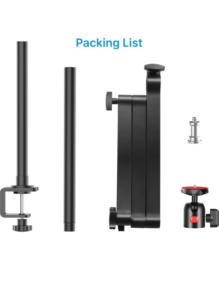 Soporte de escritorio para cámara ULANZI ULS01 con brazo flexible