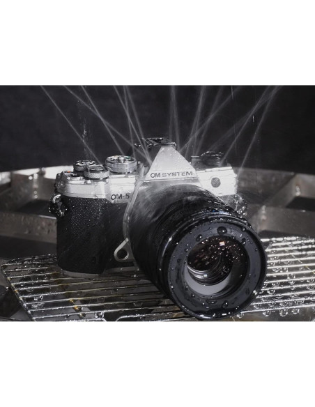 Cámara Olympus OM System OM-5 Negra con Lente 12-45mm