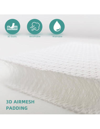 Cojín de Asiento de Coche AEROiVi 3D Transpirable 45x43cm