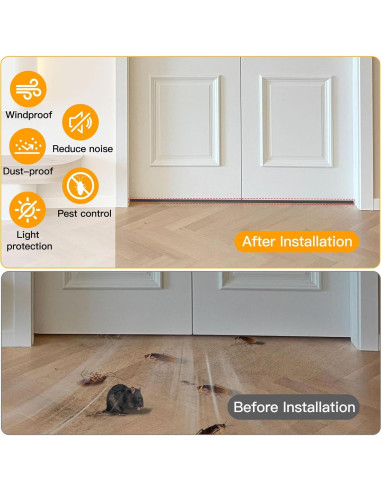 Tira de Sellado de Espuma Nest Timber 3m Aislante Blanco