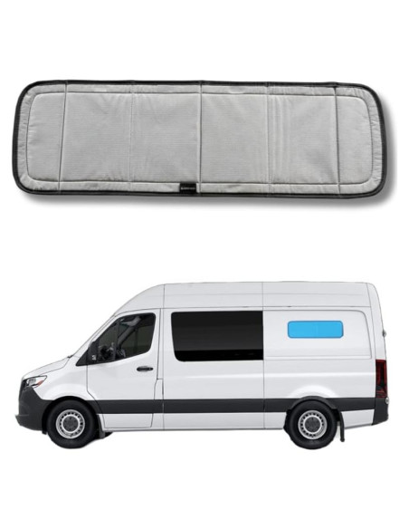 Cubierta Aislante Ventana Deslizante Redpoint 84x25 cm Gris