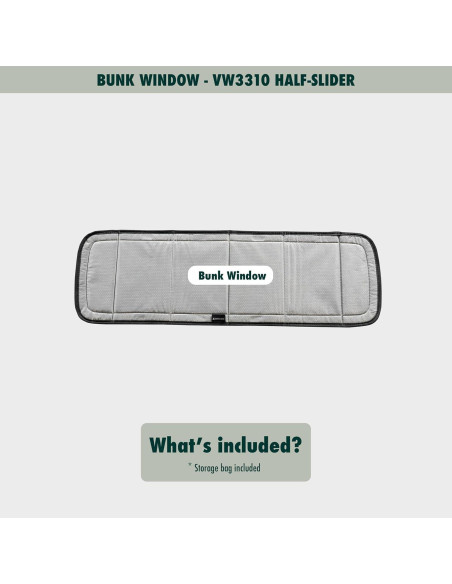 Cubierta Aislante Ventana Deslizante Redpoint 84x25 cm Gris