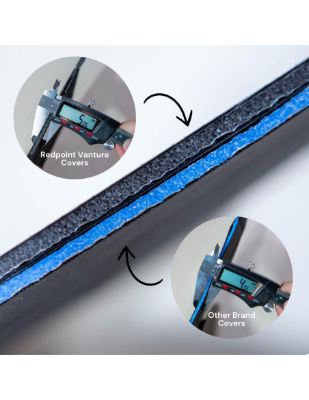 Cubierta Aislante Ventana Deslizante Redpoint 84x25 cm Gris