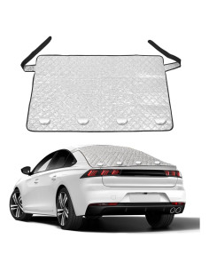 Cubierta trasera de parabrisas Wevdn 147x80 cm contra hielo