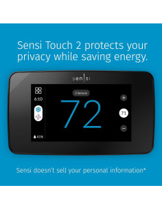 Termostato Inteligente Emerson Sensi Touch 2 Wi-Fi 24V 2