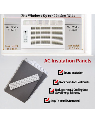 Kit de Sellado para Aire Acondicionado StarJungle 61-102 cm