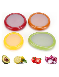 Conjunto de 4 Contenedores Reutilizables WINB para Frutas y Verduras