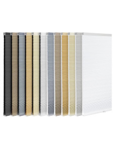 Cortinas Celulares Opacas LazBlinds 53x162 cm Sin Cuerda Negro