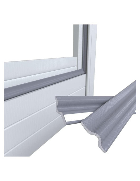 Tira de Sellado Acústico KAYLEINSTER 3m Gris para Ventanas y Puertas