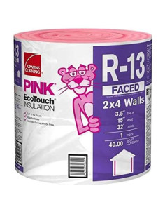 Paquete de 2 Aislantes de Fibra de Vidrio R-13 Owens Corning 3.72 m