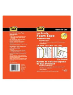 Espuma de Sellado M-D 02097 5.18m Gris para Puertas y Ventanas