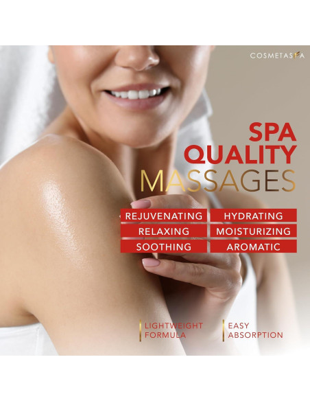 Aceite de Masaje Natural Cosmetasa 278 g - Hidratante Cítricos y Coco