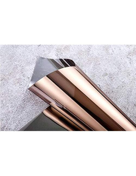 Película de Ventana Anti UV Way2BUY 1.22m x 1.52m Marrón