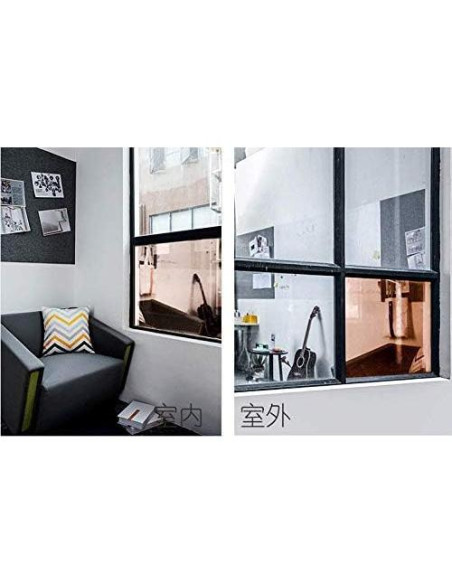 Película de Ventana Anti UV Way2BUY 1.22m x 1.52m Marrón