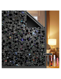 Película Blackout JAYONG 75x500cm, 100% UV, Adherencia Estática