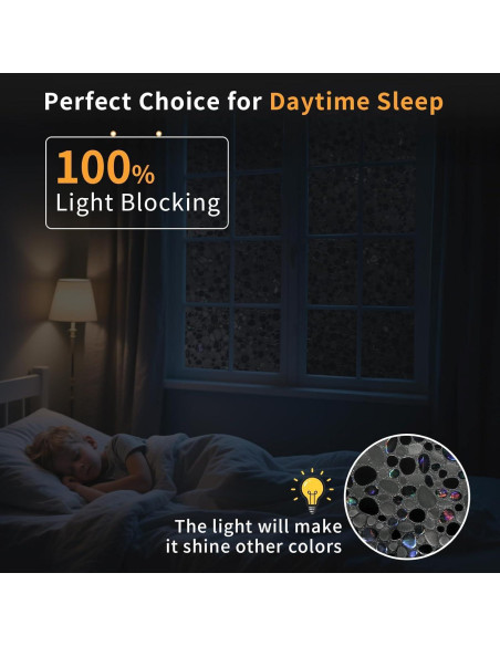 Película Blackout JAYONG 75x500cm, 100% UV, Adherencia Estática