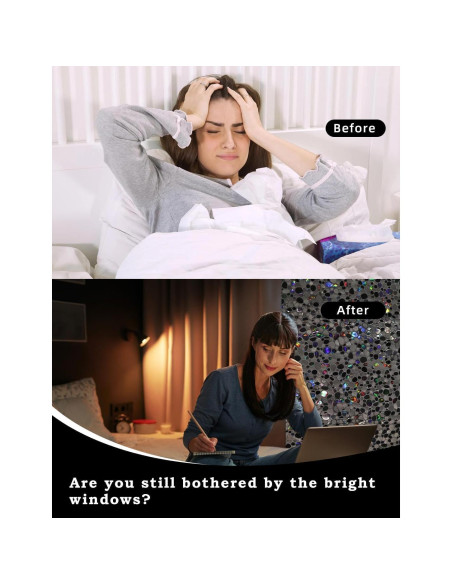 Película Blackout JAYONG 75x500cm, 100% UV, Adherencia Estática