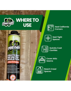 Spraycoat Aislante Espuma de Poliuretano 2x3.72 m - Sprayman 2