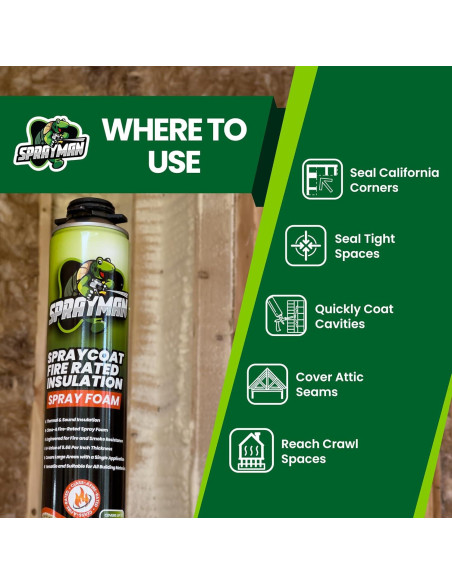Spraycoat Aislante Espuma de Poliuretano 2x3.72 m - Sprayman