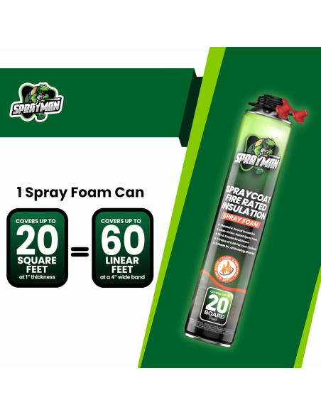Spraycoat Aislante Espuma de Poliuretano 2x3.72 m - Sprayman