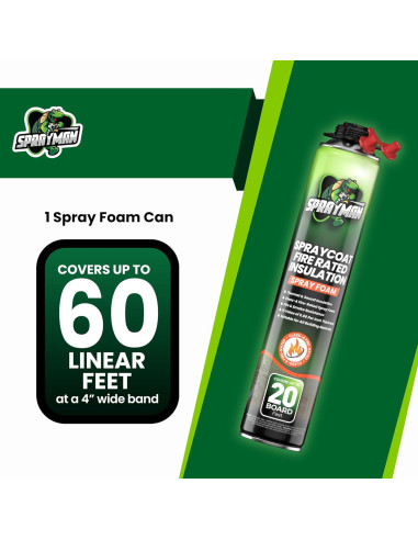 Spraycoat Aislante Espuma de Poliuretano 2x3.72 m - Sprayman