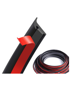 Cinta Sello Aislante Acústico Yonput 5M Negro 8x10mm