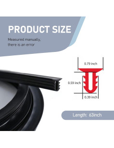 Tira de Sellado Acústico Flygun 1.6m para Consola de Auto 2