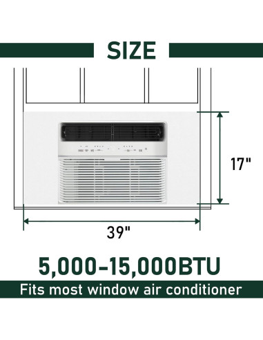 Panel Lateral Aislante Flehomo para Aire Acondicionado 43x99 cm