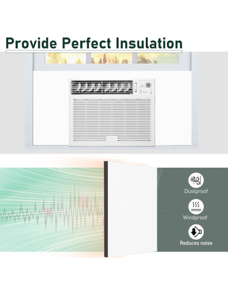 Panel Lateral Aislante Flehomo para Aire Acondicionado 43x99 cm